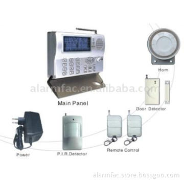 LCD Show Alarm System